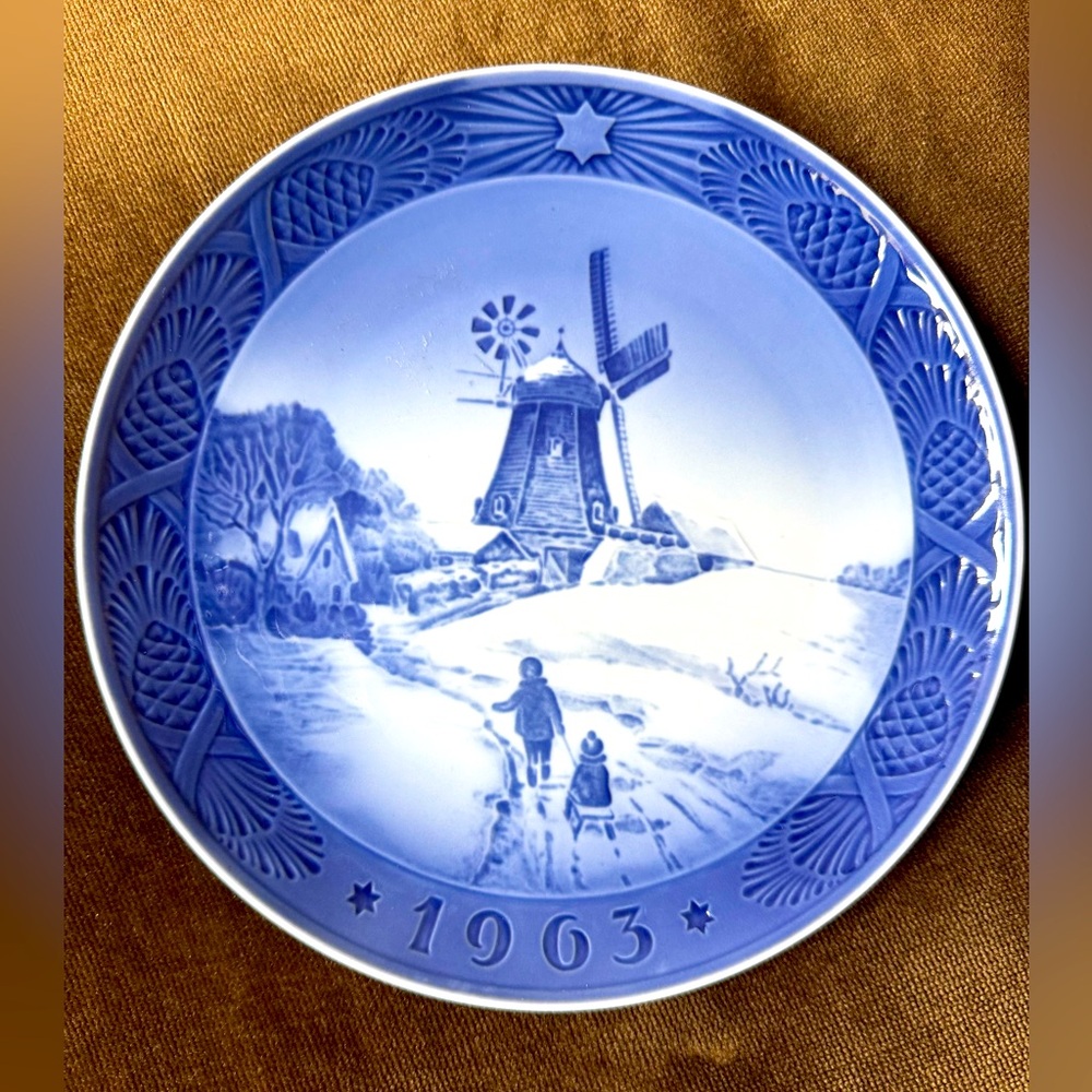 Royal Copenhagen Christmas Plates 1963